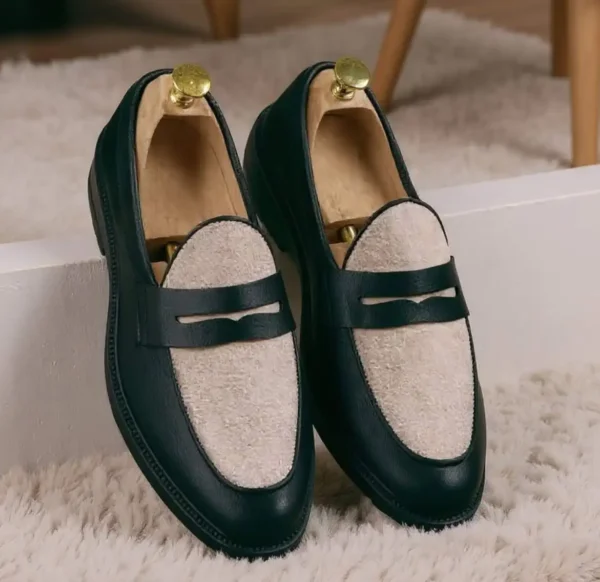 Black White Chunky Shoe