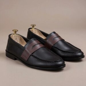 Black Penny Loafer