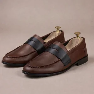 Chocolate Penny Loafer