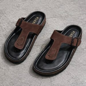 Chocolate Fingee Sandal