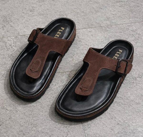 Chocolate Fingee Sandal