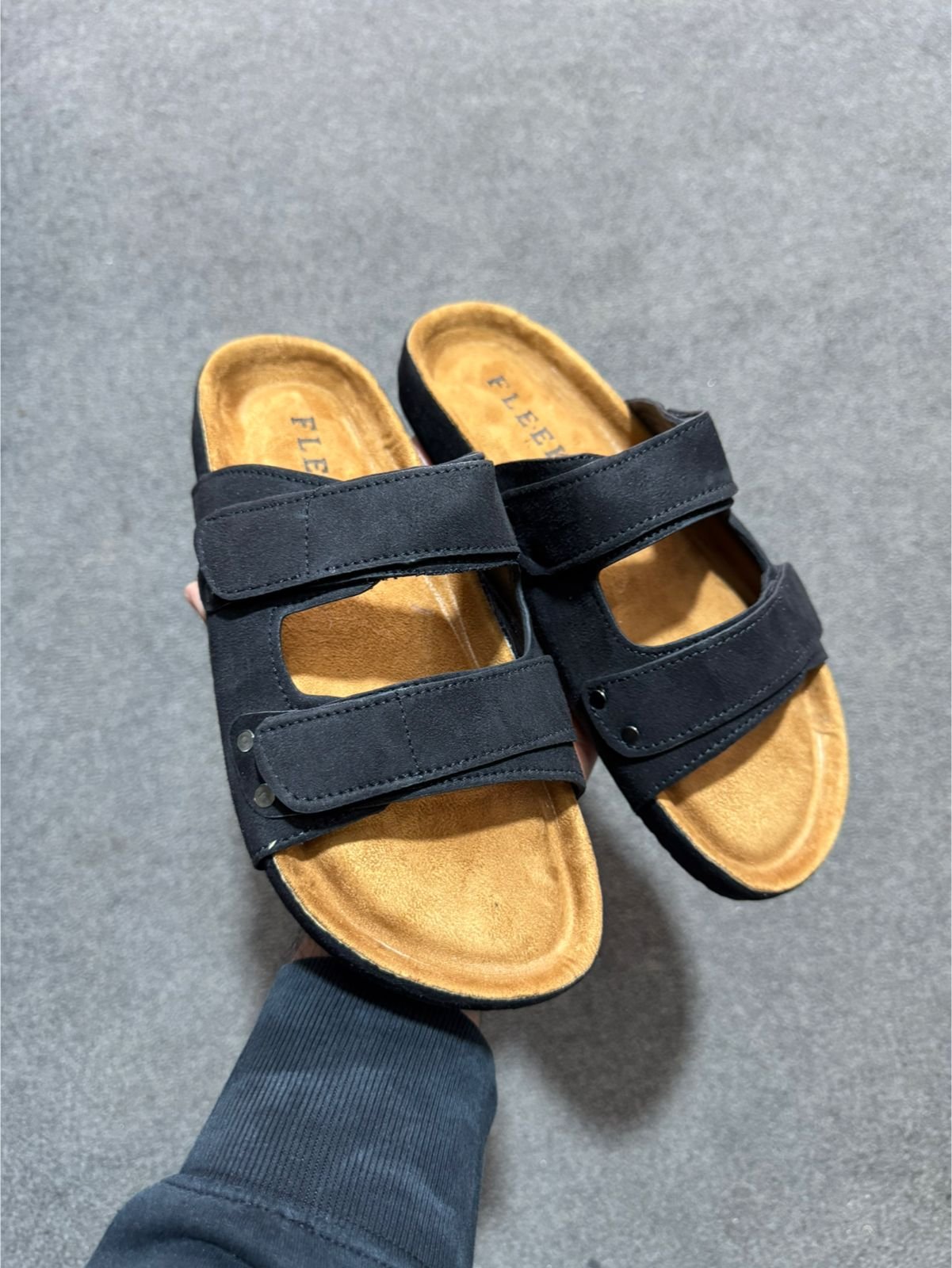 Black Master Two Belt Sandal - Image 2