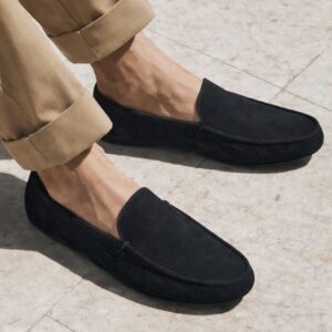 Black Velvet Laofer