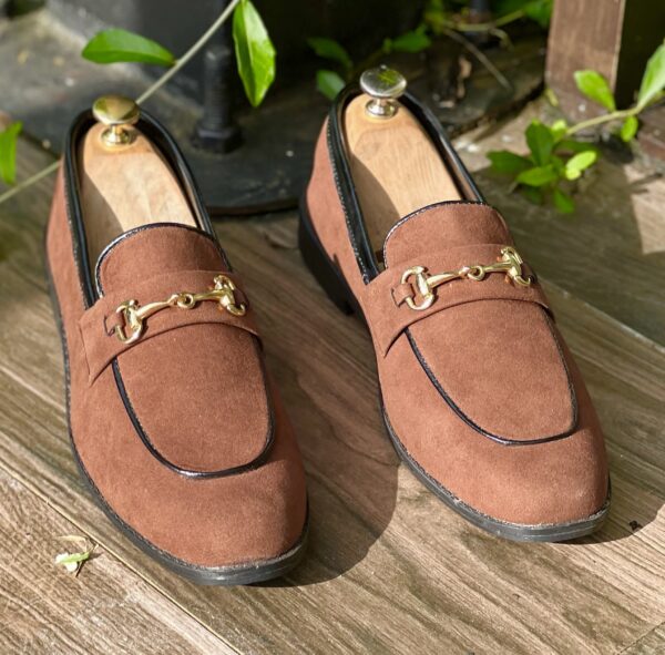 Marrio Mastered Gold Suede Tassel